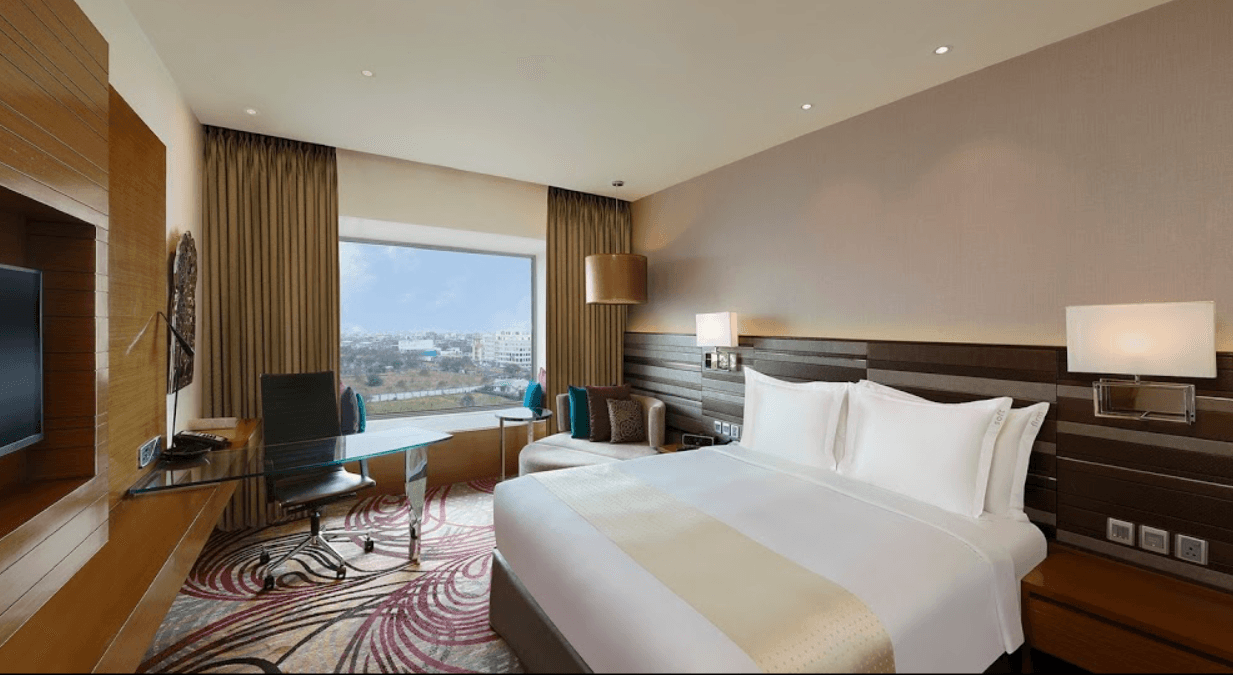 Hospitality Projects - Premium Hotel room shown - Best Architecture Consultants in Delhi NCR